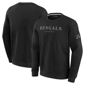 Unisex Cincinnati Bengals Fanatics Black Fleece Sweatshirt
